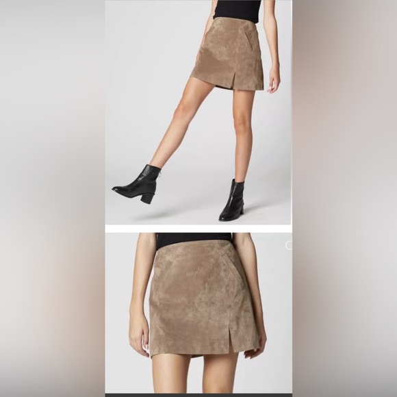 Blank NYC FAUX SUEDE SKIRT - Picture 2 of 6